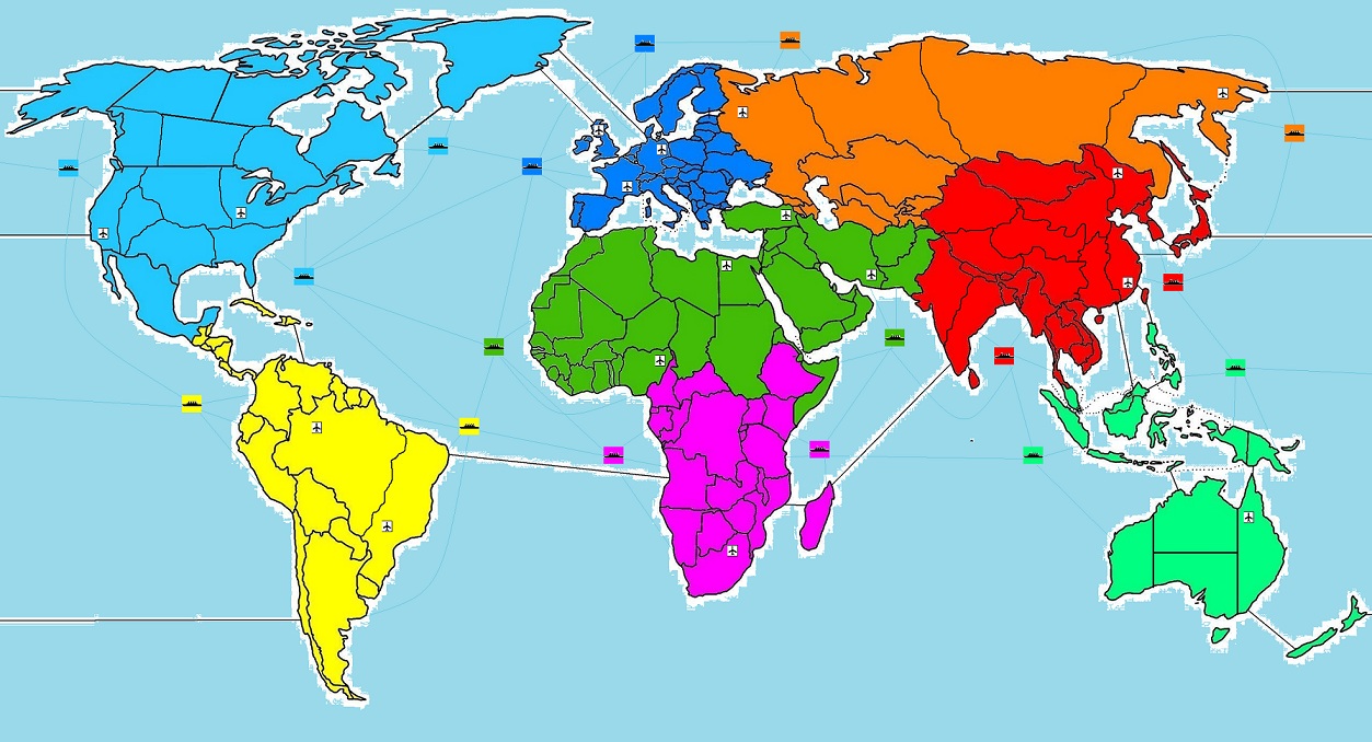 the map